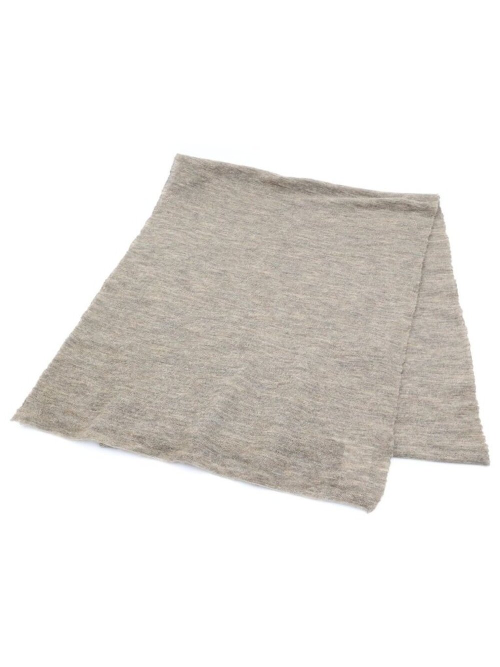 Celine Phoebe Philo Era Alpaca Shawl Scarf Brown